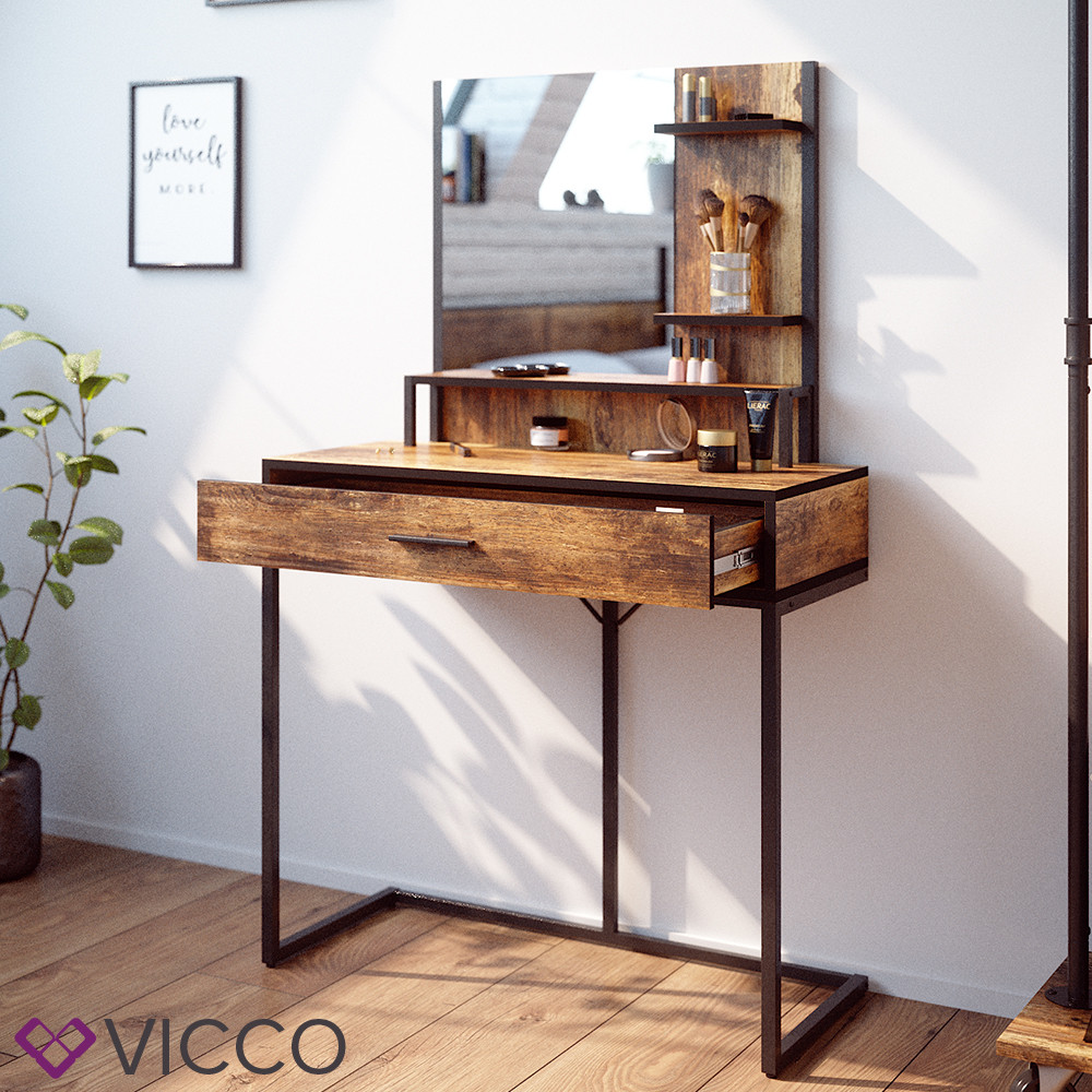 Туалетний столик лофт, Vicco Fyrk Simple