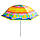 Пляжный зонтик "Stenson Designs - Желтый, кораблик" 1.6 м, зонт от солнца пляжный и для сада (TS), фото 2