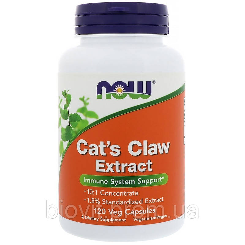 Экстракт кошачьего когтя (Cat's Claw Extract) 334 мг 120 капсул