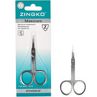 Від 8 шт.Ножницы маникюрные "Zingko Manicure" сталь, изогнутые 9 см X1-16 оптом - купить оптом купить оптом в