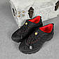 Чоловічі зимові кросівки Merrell Ice Cup (чорні з червоним) О3748 повсякденна тепле взуття, фото 5