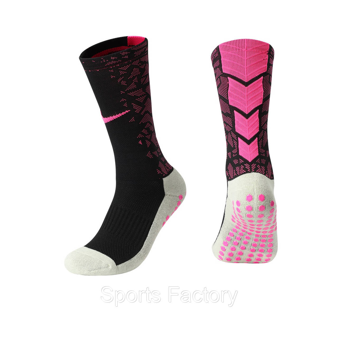 

Тренировочные носки Nike (черный+розовый)