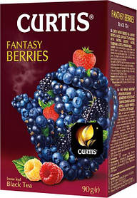 Чай Curtis Fantasy Berries (Кьортіс чорний, каркаде, ягоди), листовий, 90г