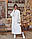 Тепле жіноче плаття oversize з розрізами з боків і коміром хомут, фото 2