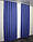 Комплект (2шт. 1,5х2,85м.) готовых штор, коллекция "Лён Мешковина". Цвет синий. Код 773ш 30-565, фото 5