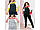 Жіночий спортивний костюм чорний батал теплий 56-58р 60-62р, фото 3