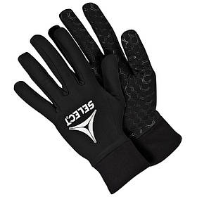Перчатки игровые SELECT Players Gloves (009), черный, р.7 (XS)