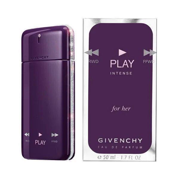 

Givenchy Play For Her Intense Парфюмированная вода 75 ml (Духи Живанши Плей Фо Хе Интенс) Фиолетовые Сиреневые