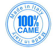 Автоматика CAME сделана в Италии