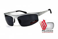 Очки поляризационные BluWater Alumination-5 Silv Polarized (gray) серые, фото 1