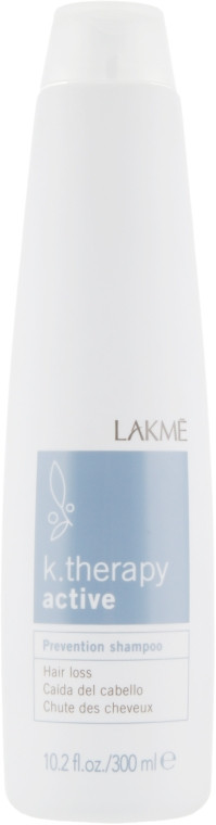 

Лечебный шампунь актив предупреждающий выпадение волос Lakme K.Therapy Active Prevention Shampoo 300мл.