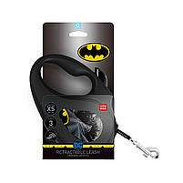 WAUDOG - Поводок-рулетка для собак с рисунком "Бэтмен Черный", размер XS, до 12 кг, 3 м, фото 2