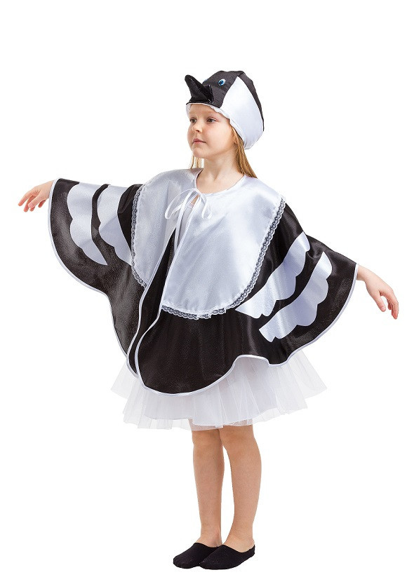 Карнавальний костюм Сороки для дівчинки
