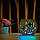 Світильник нічник ArtEco Light з дерева LED "Акваріум" з пультом та регулюванням кольору, подвійний RGB, фото 4