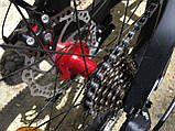 Велосипед детский на магниевой раме Crosser XMB 20" рост 130-150 см возраст 7 до 11 лет черно-красный, фото 7