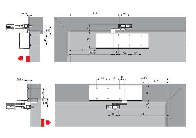 Доводчик Dorma TS 71