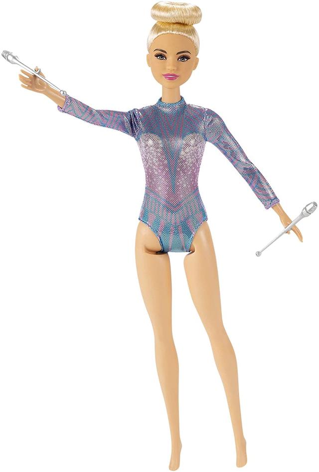 Купить Кукла Барби Гимнастка Блондинка Barbie Rhythmic Gymnast Blonde Doll  недорого | Страна Чудес | 1502211760