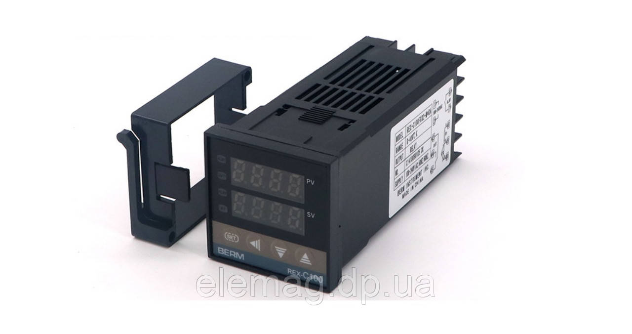 Термостат ПИД контроллер температуры REX-C100 (токовый выход 0-20мА) SSR BERME