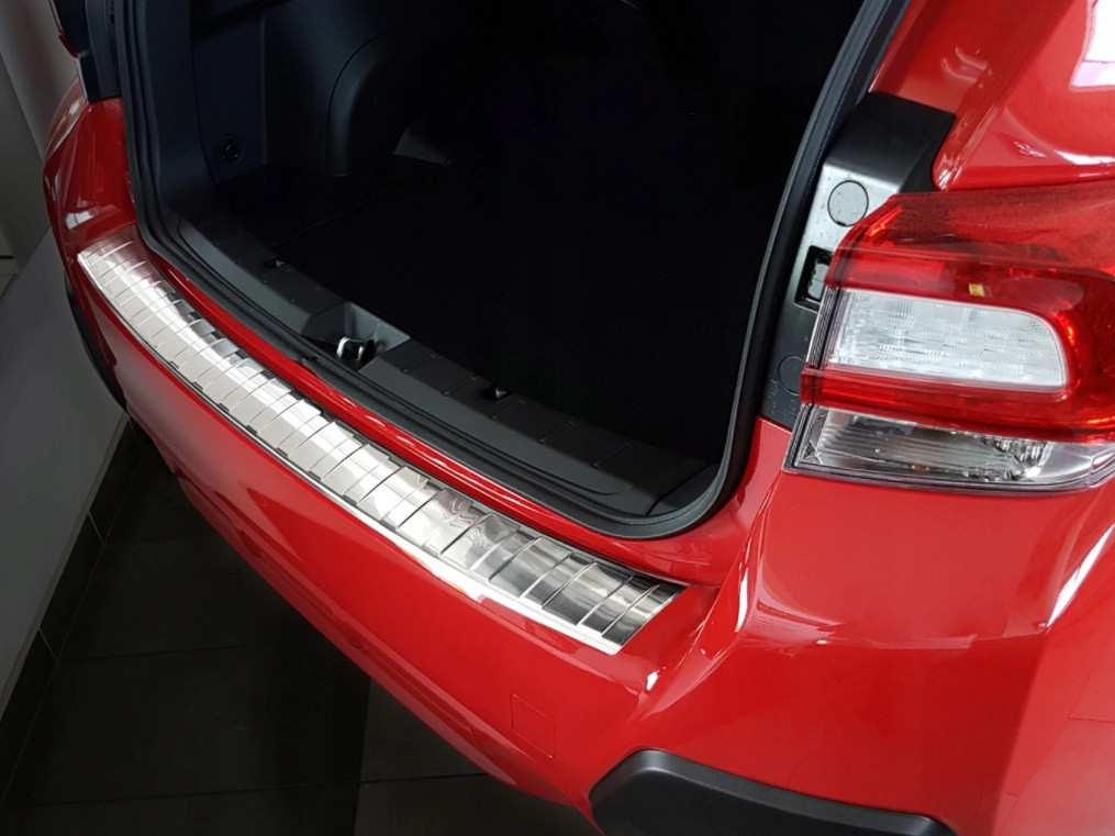 Защитная накладка на задний бампер для Subaru XV II 2017+ /нерж.сталь/, фото 7