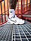 Мужские кроссовки Nike Air Monarch IV Silver/White (белые с серым) спортивная стильная обувь К9900, фото 2