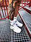Мужские кроссовки Nike Air Monarch IV Silver/White (белые с серым) спортивная стильная обувь К9900, фото 8