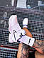 Мужские кроссовки Nike Air Monarch IV Silver/White (белые с серым) спортивная стильная обувь К9900, фото 9