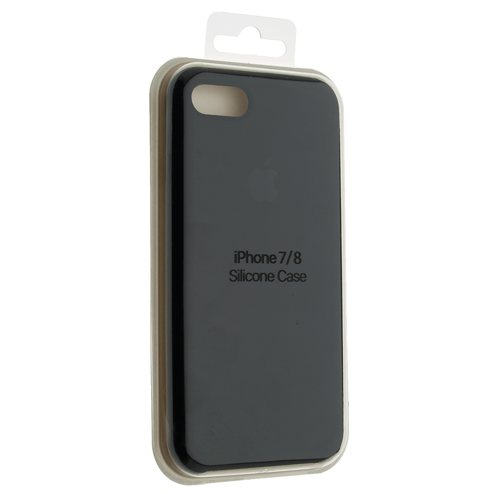 

Задняя накладка Hi-Copy Silicone Case APPLE IPHONE 7 | 8 №18 BLACK, Черный