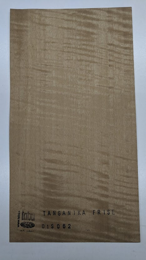 Шпон Анегре (Танганьика) фризе Крашеный Табу 01.S.062