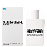 Женская парфюмированная вода Zadig & Voltaire This is Her 100 мл (Euro)