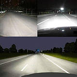 LED лампы светодиодные для фар автомобиля c6 h1, фото 3