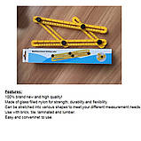 Мультифункциональная линейка Multifunctional folding ruler, фото 4
