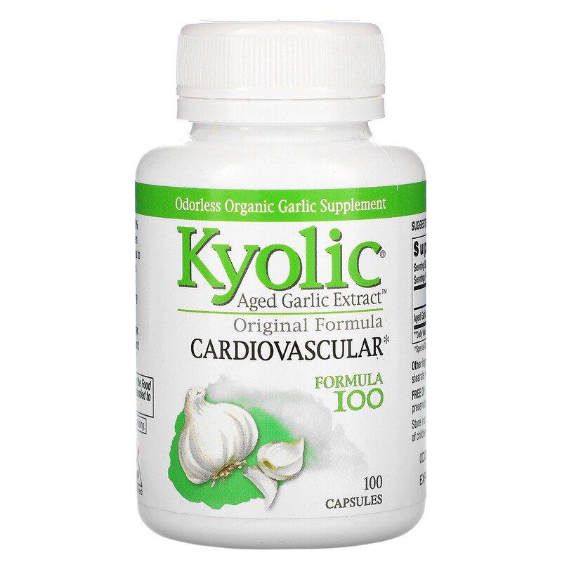 

Kyolic Aged Garlic Extract Cardiovascular Formula 100 100 капсул