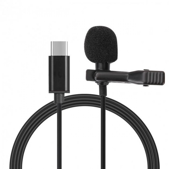 Петличный микрофон с разъемом Type-C Lavalier JH-042
