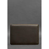 Кожаный чехол для MacBook Pro 14'' Темно-коричневый, фото 2