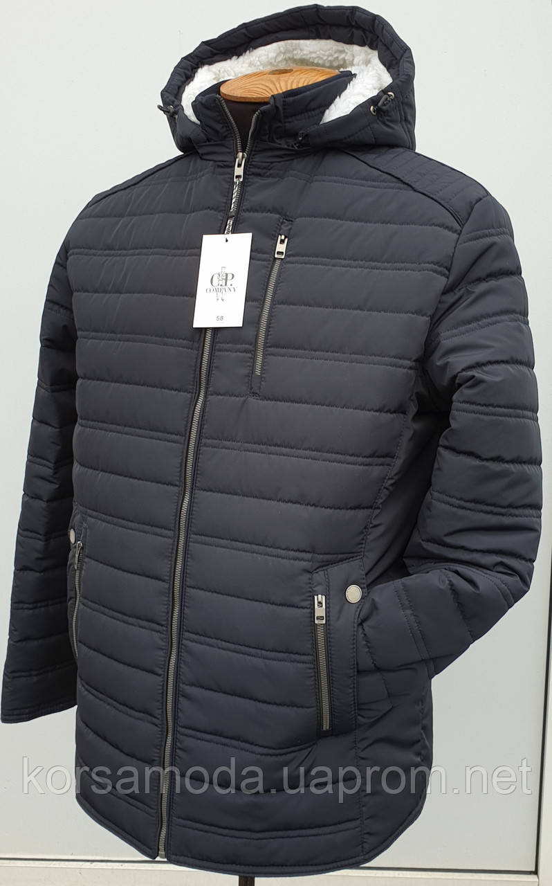 

Зимняя мужская,классическая куртка на меху.Новинка "2021-2022".