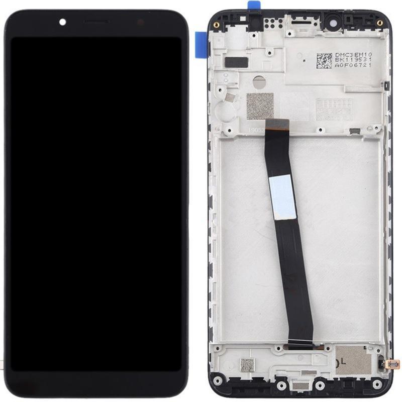 Дисплей для Xiaomi Redmi 7a з рамкою + touchscreen Black (OEM)