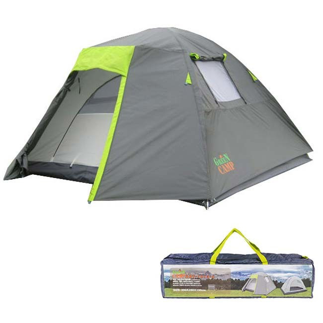 Палатка туристическая 4-местная GREEN CAMP GC1013-4, цена 2758 грн -  Prom.ua (ID#1504333471)