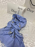 Шарф женский D!OR ПРЕМИУМ шерстяной кашемировый платок шарфик Фирменная упаковка
