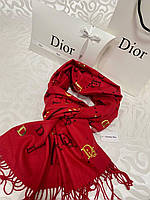 Шарф женский D!OR ПРЕМИУМ шерстяной кашемировый платок шарфик Фирменная упаковка