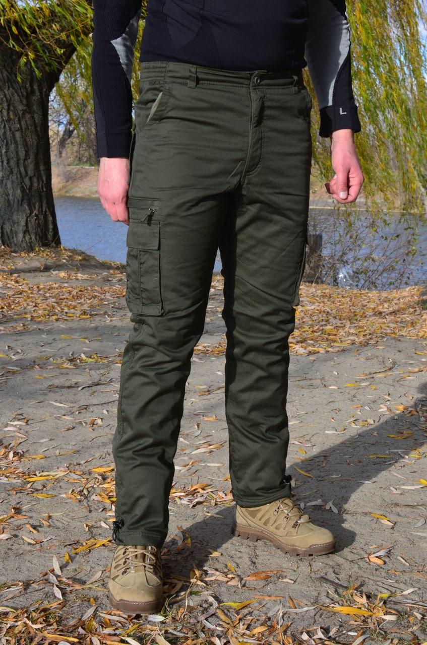 

Тактические штаны военные брюки олива зелёные Венгрия LOSHAN утепленные зимние, Зелёный
