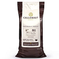 Шоколад черный Barry Callebaut №811 кондитерский в каллетах, 1кг