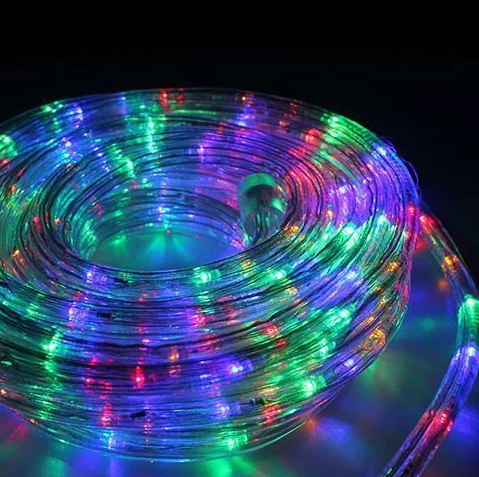 

Xmas гирлянда LED Rope light Шланг 10 м Мультицветная RGB уличная | Гирлянда для декора | Новогоднее освещение