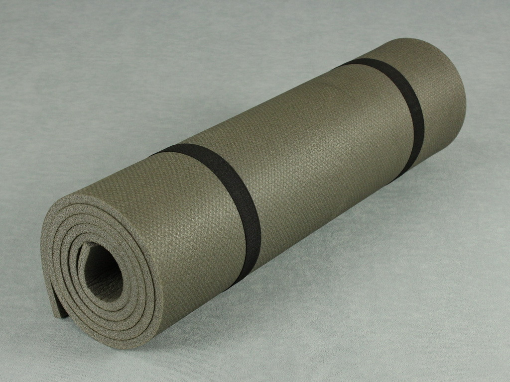 

Коврик для фитнеса и йоги RELAX 10, серый, толщина 10мм, размер 75x150см