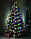 Светодиодная гирлянда для елки с верхушкой и светящимися шарами 64 LED 16 цветов и 3 режима, фото 10