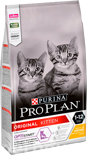 

Сухой корм для котят Purina Pro Plan Kitten Chicken 1,5 кг