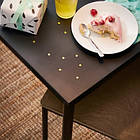 Обідній стіл IKEA SANDSBERG 110x67 см Чорний (294.203.93), фото 4
