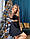 Короткое платье с расклешенной юбкой и вставками из сетки с блестками на талии (р.S, M) 66PL3070Q, фото 7