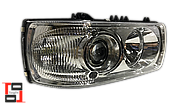 Фара головного світла ксенон з лампочкою і запальником RH Daf XF105, CF, LF e-mark, фото 3