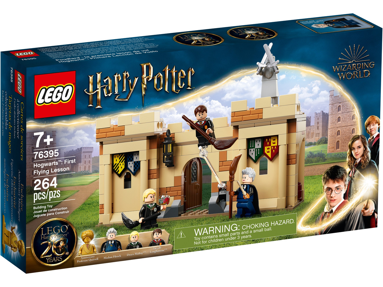 Лего Lego Harry Potter 76395 Первый урок полетов