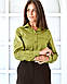 Жіноча сорочка олива, фото 2